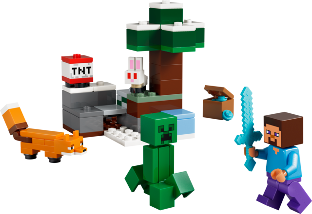 LEGO® 21583 Steve's Taiga Adventure