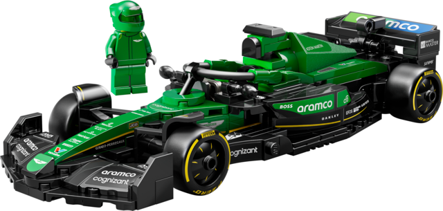 LEGO® 77245 Aston Martin Aramco F1® AMR24 Race Car