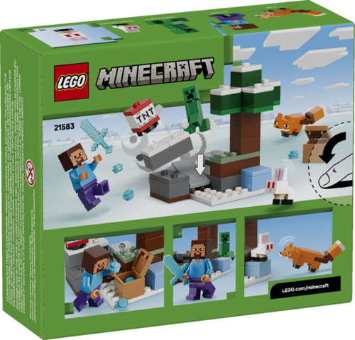 LEGO® 21583 Steve's Taiga Adventure