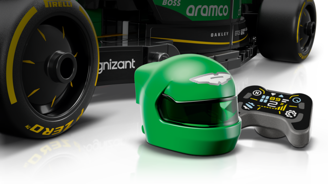 LEGO® 77245 Aston Martin Aramco F1® AMR24 Race Car