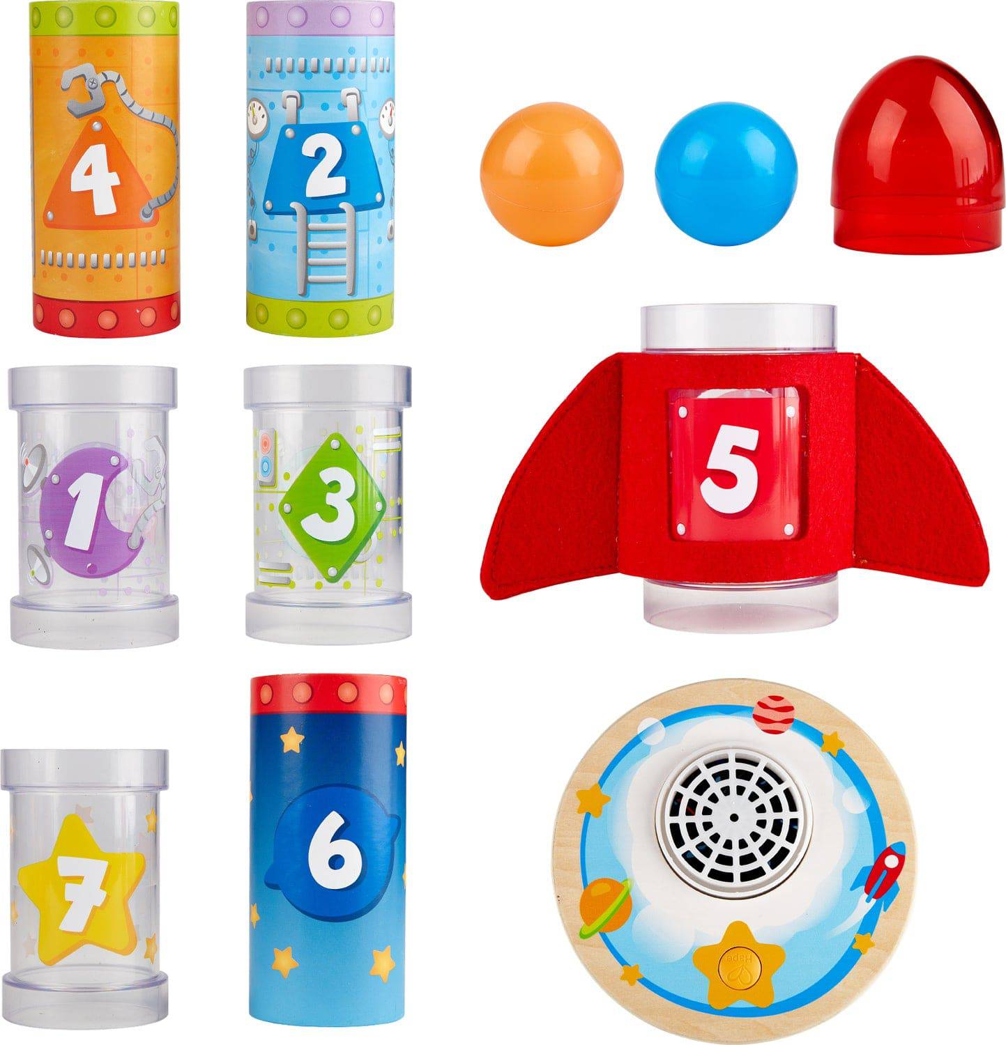 E0387 ROCKET BALL AIR STACKER - A Child's Delight