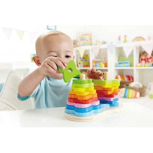 E0406 DOUBLE RAINBOW STACKER - A Child's Delight