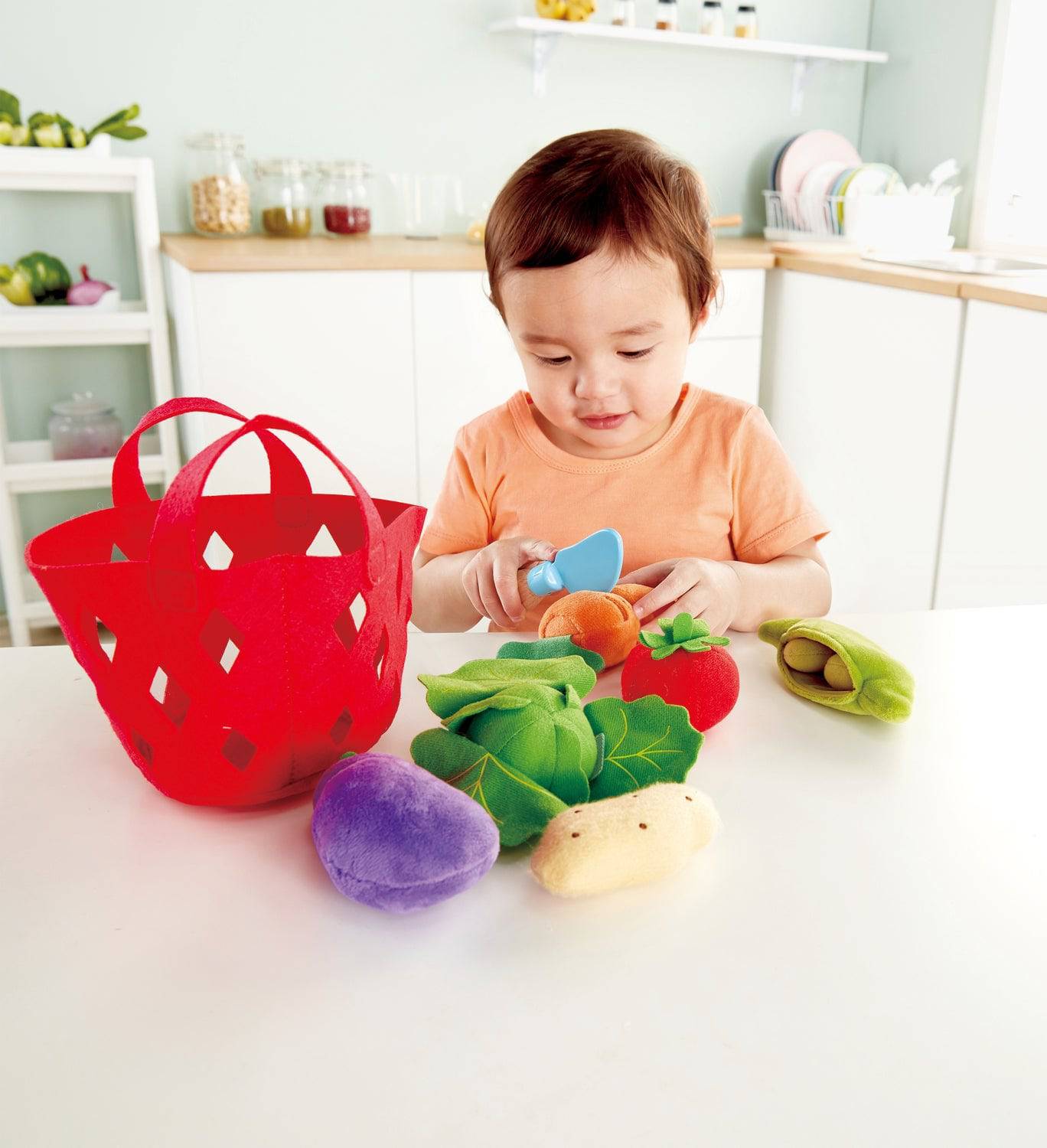 Toddler Veggie Basket - A Child's Delight