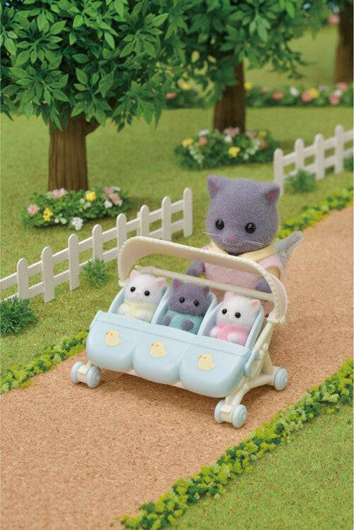 Triplets Stroller - A Child's Delight