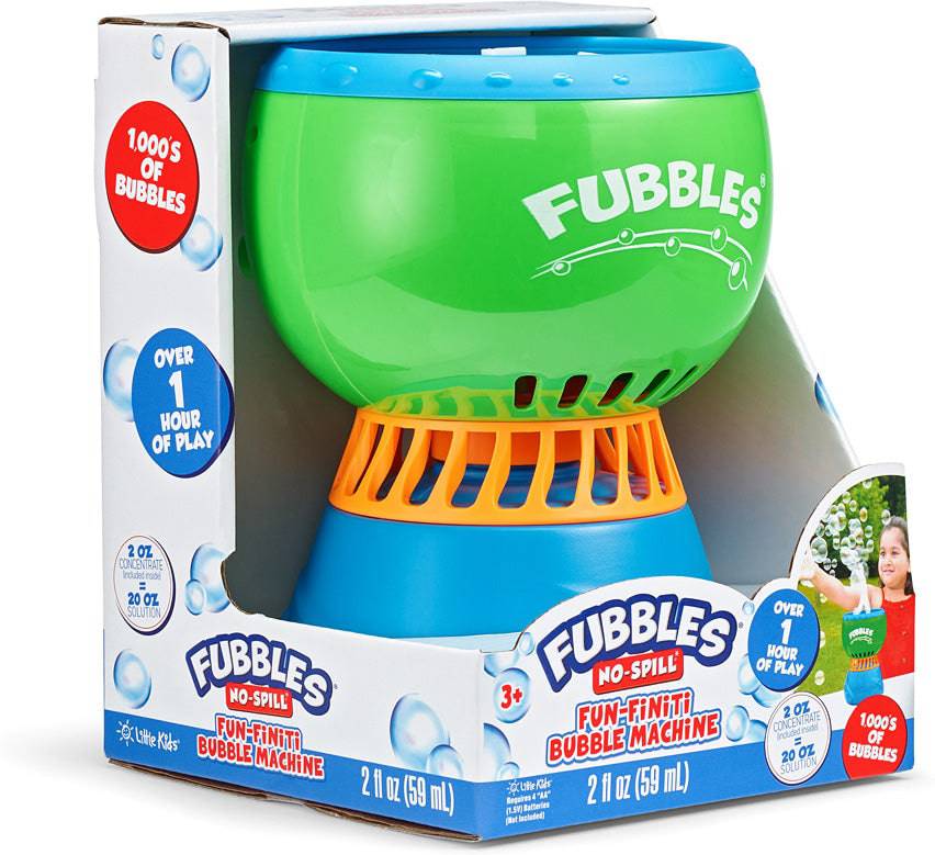 Fubbles Bubble Machine - A Child's Delight