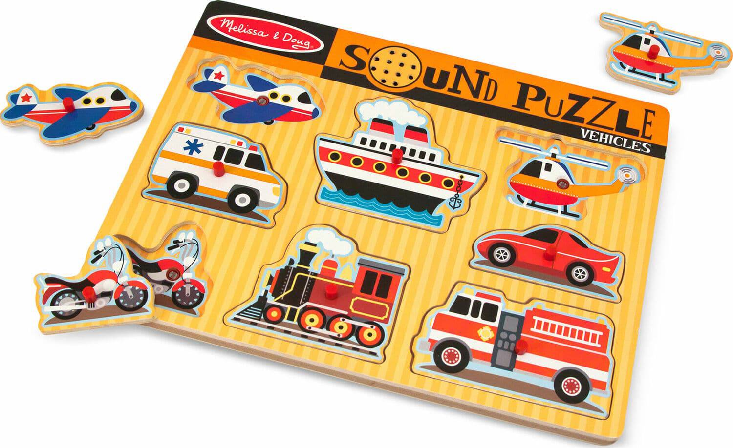 725 SOUND PUZZLE VEHICLES - A Child's Delight