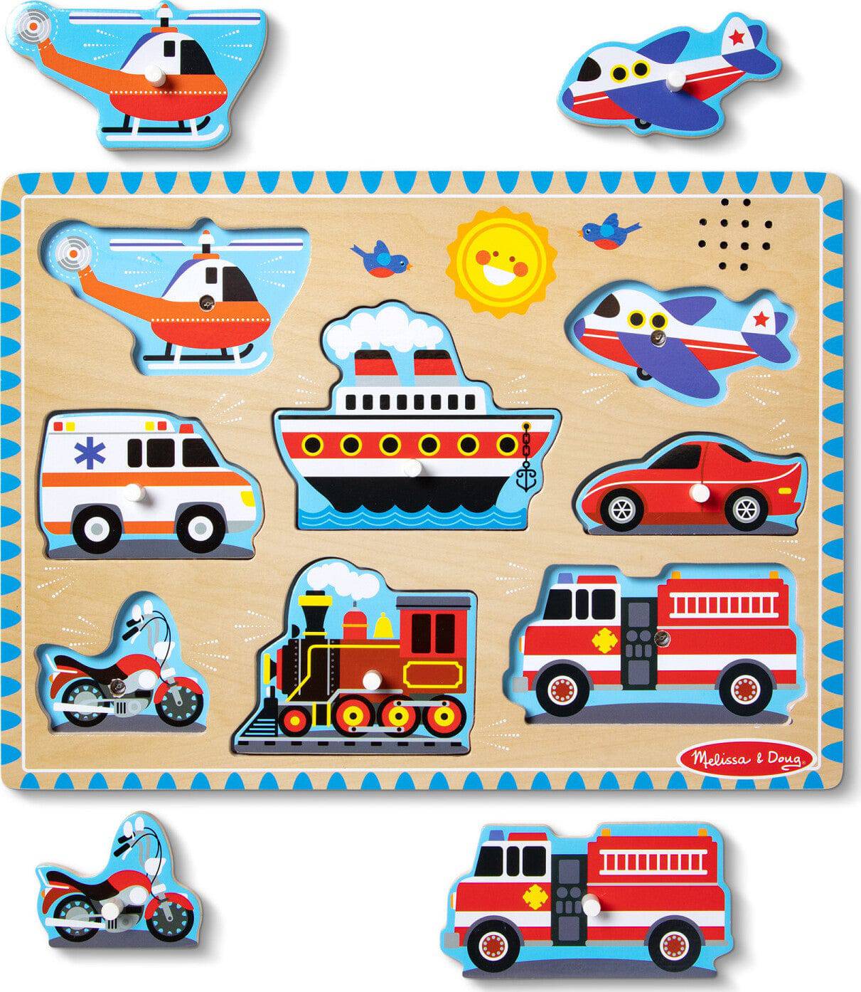 725 SOUND PUZZLE VEHICLES - A Child's Delight