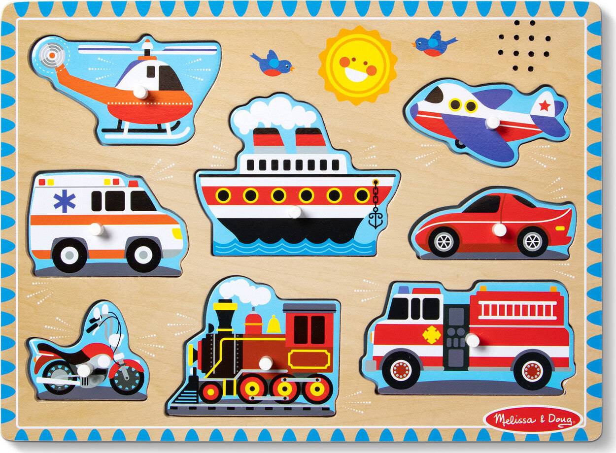 725 SOUND PUZZLE VEHICLES - A Child's Delight