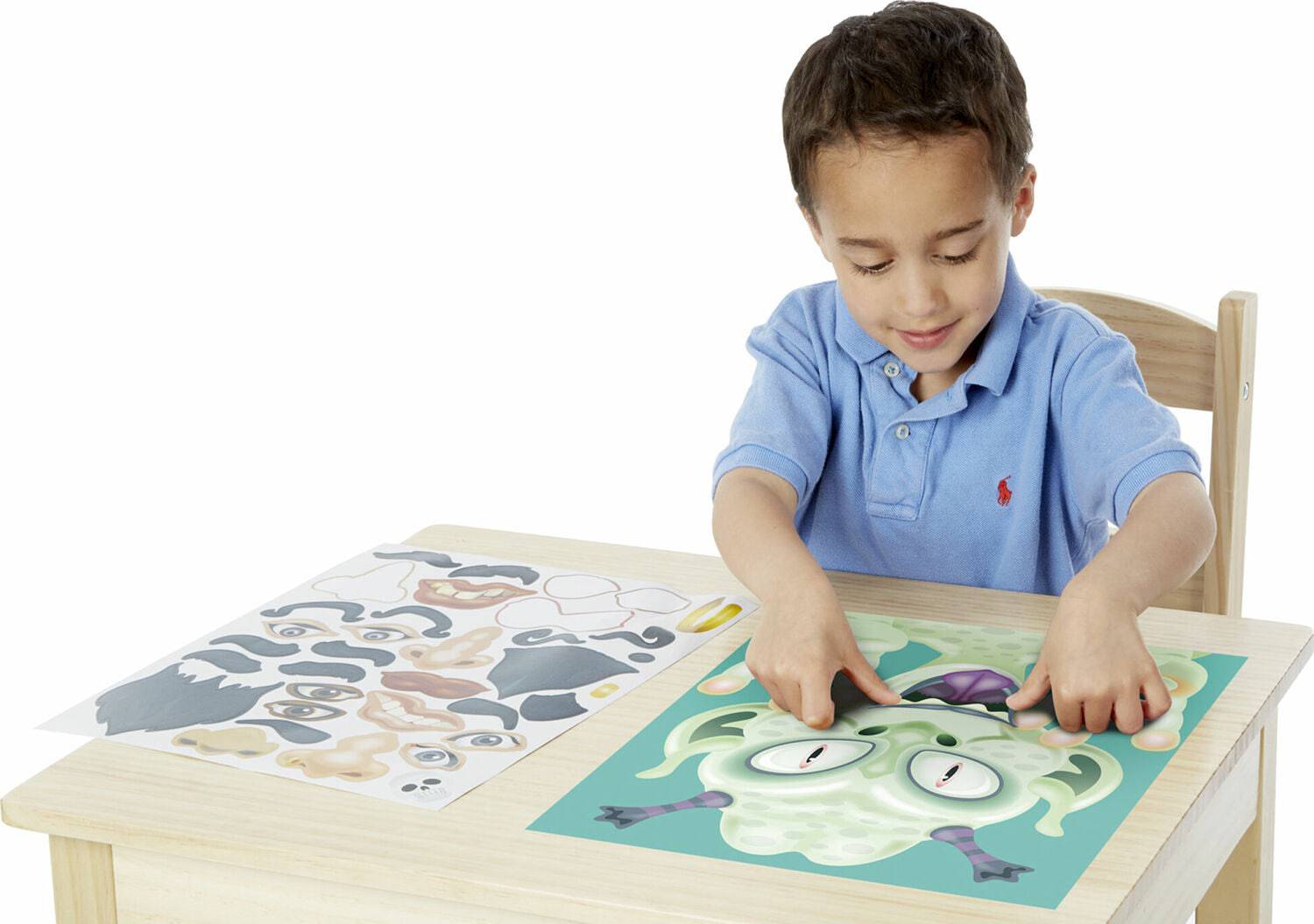 Make A Face Sticker Pad - A Child's Delight