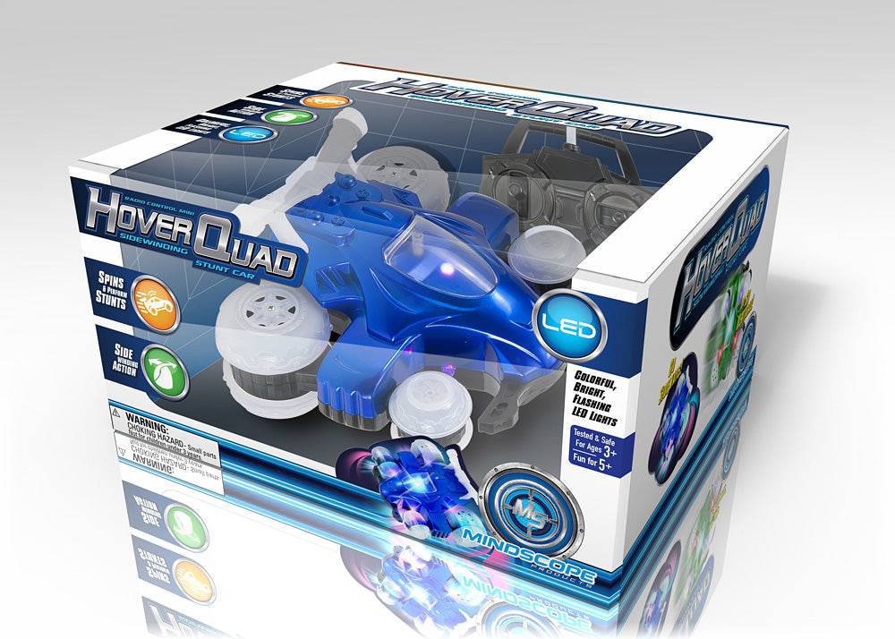 Rc Hoverquad Blue - A Child's Delight