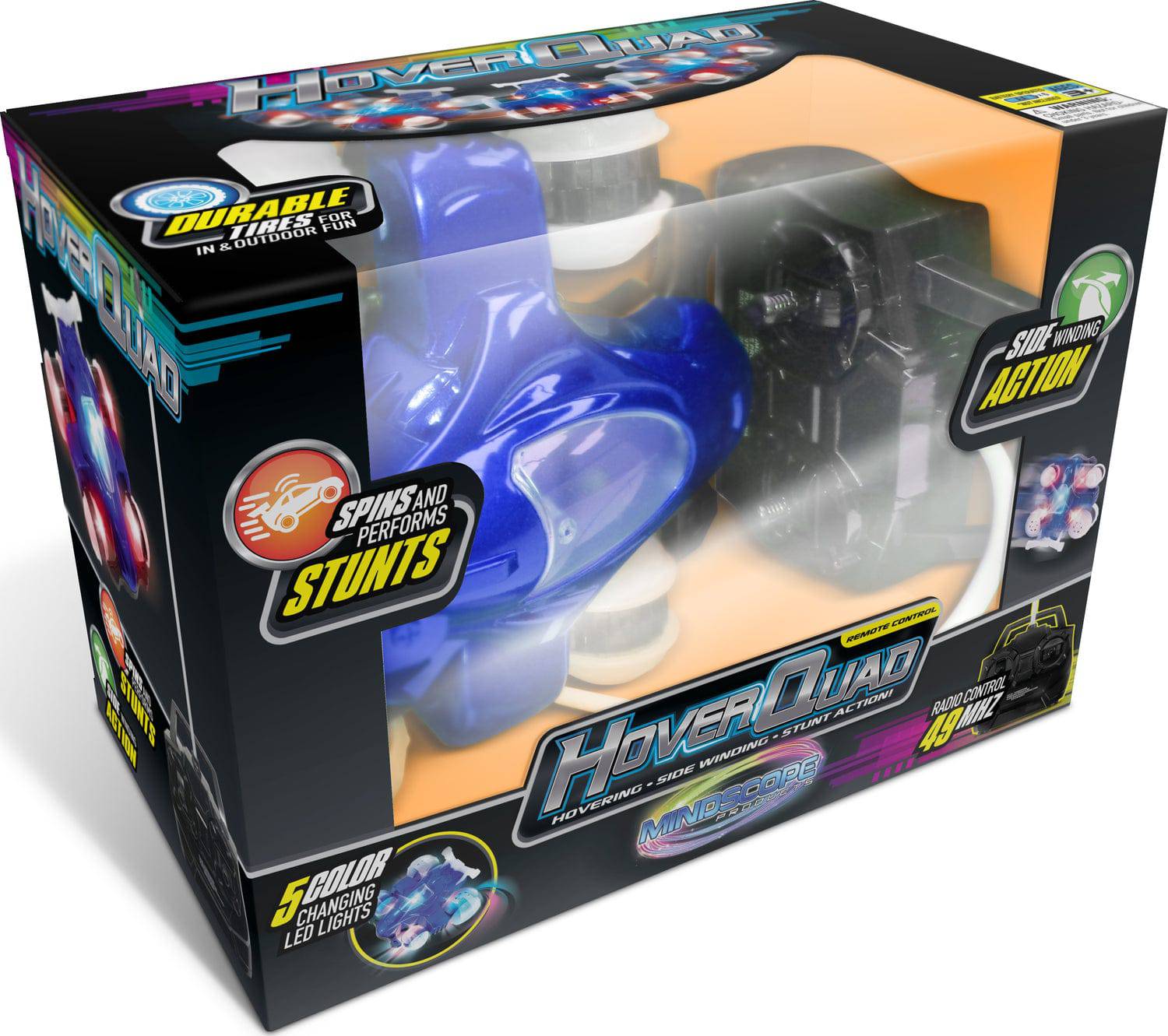 Rc Hoverquad Blue - A Child's Delight