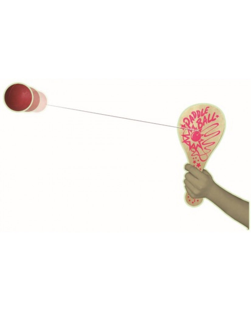 Wood Paddle Ball