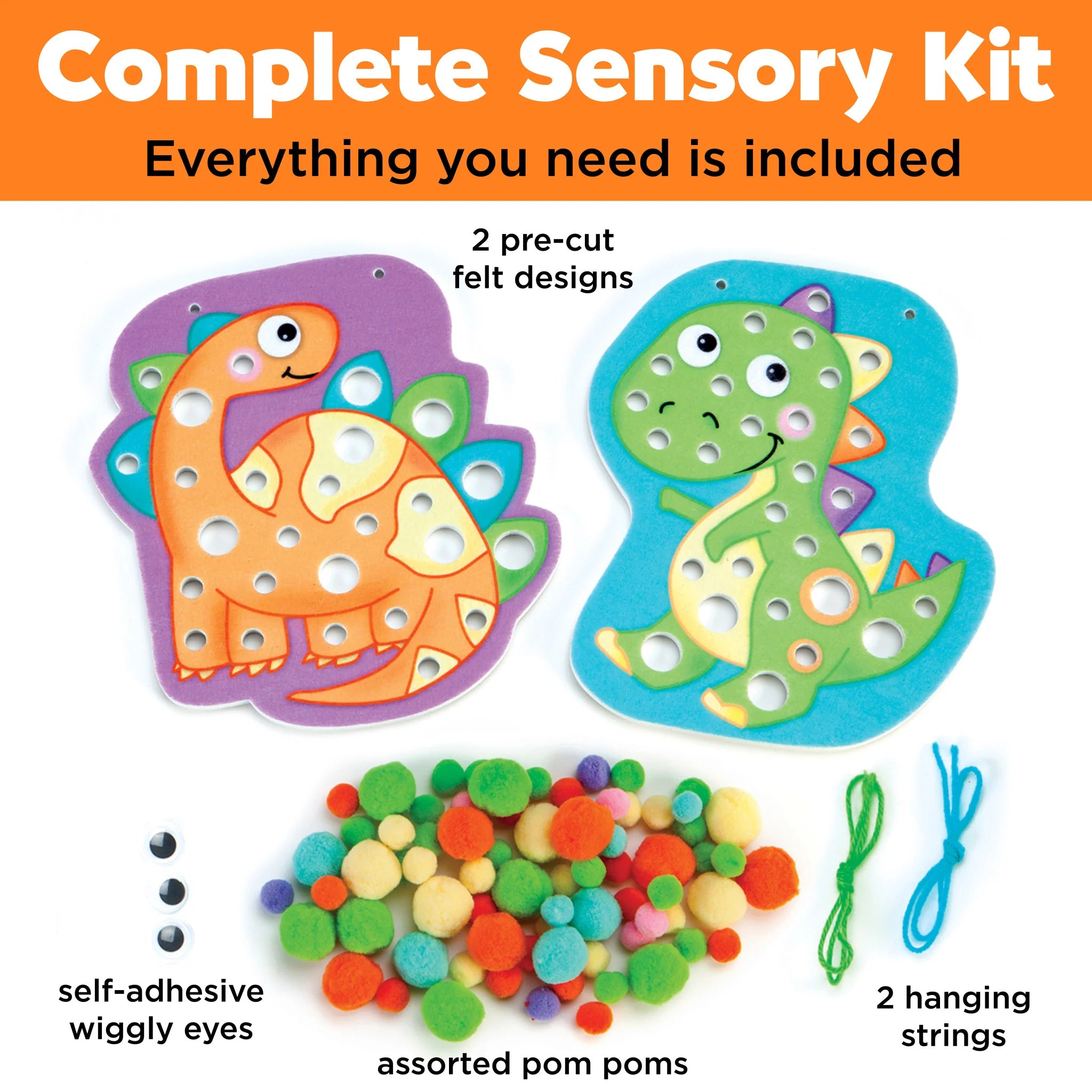 Pom Pom Pictures Dinosaurs - A Child's Delight