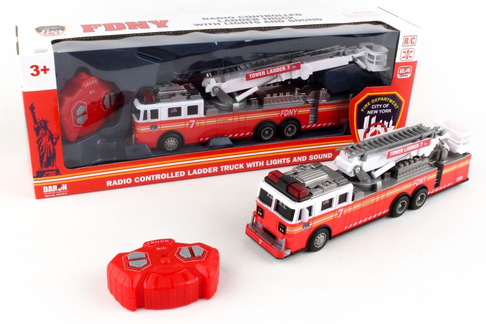 FDNY Radio Control Ladder Fire Truck - A Child's Delight