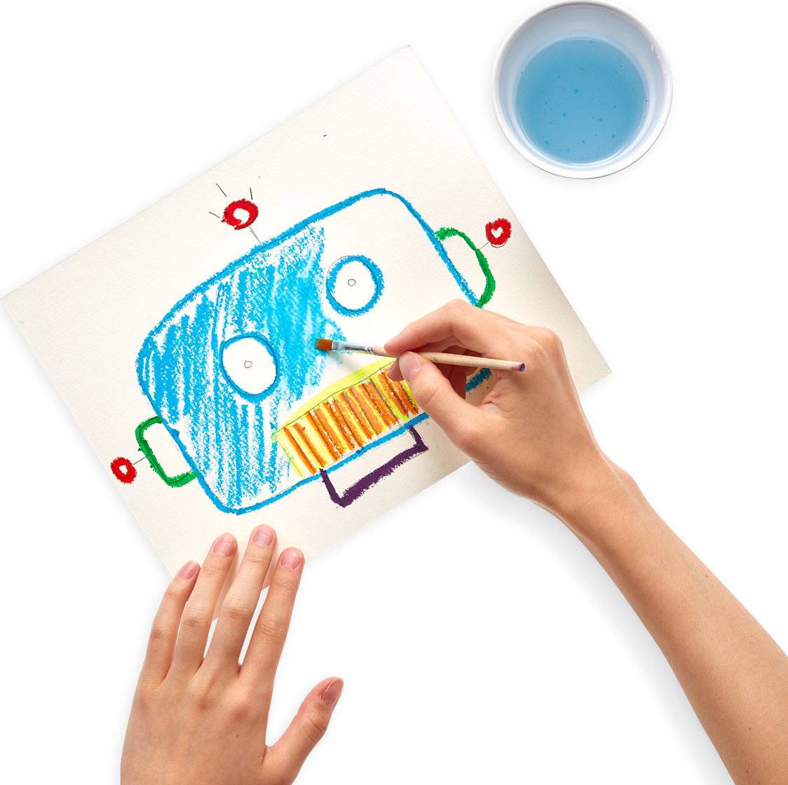 Smooth Stix Crayons w/ Brush - A Child's Delight