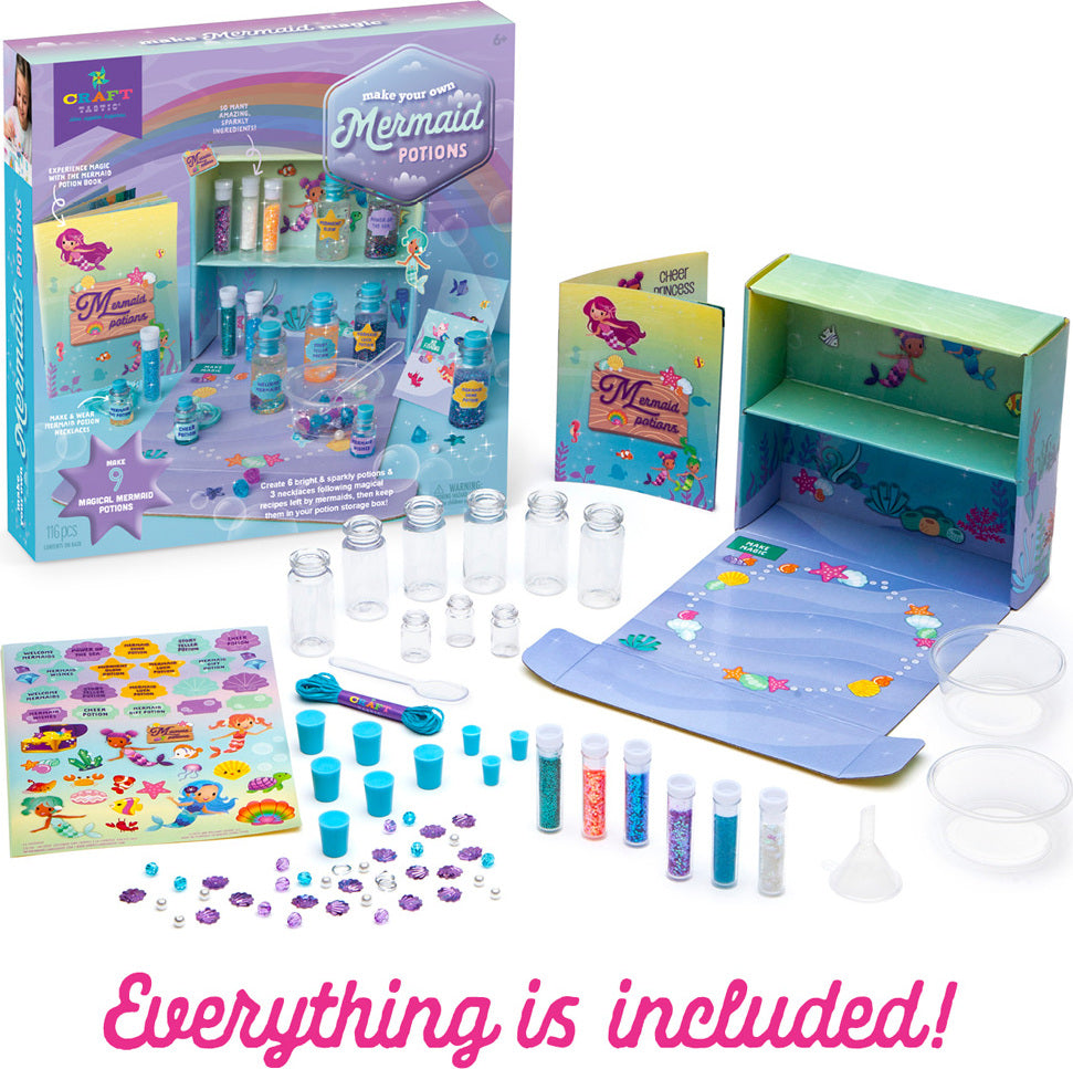 Craft-TasticĀ® Make Your Own Mermaid Potions