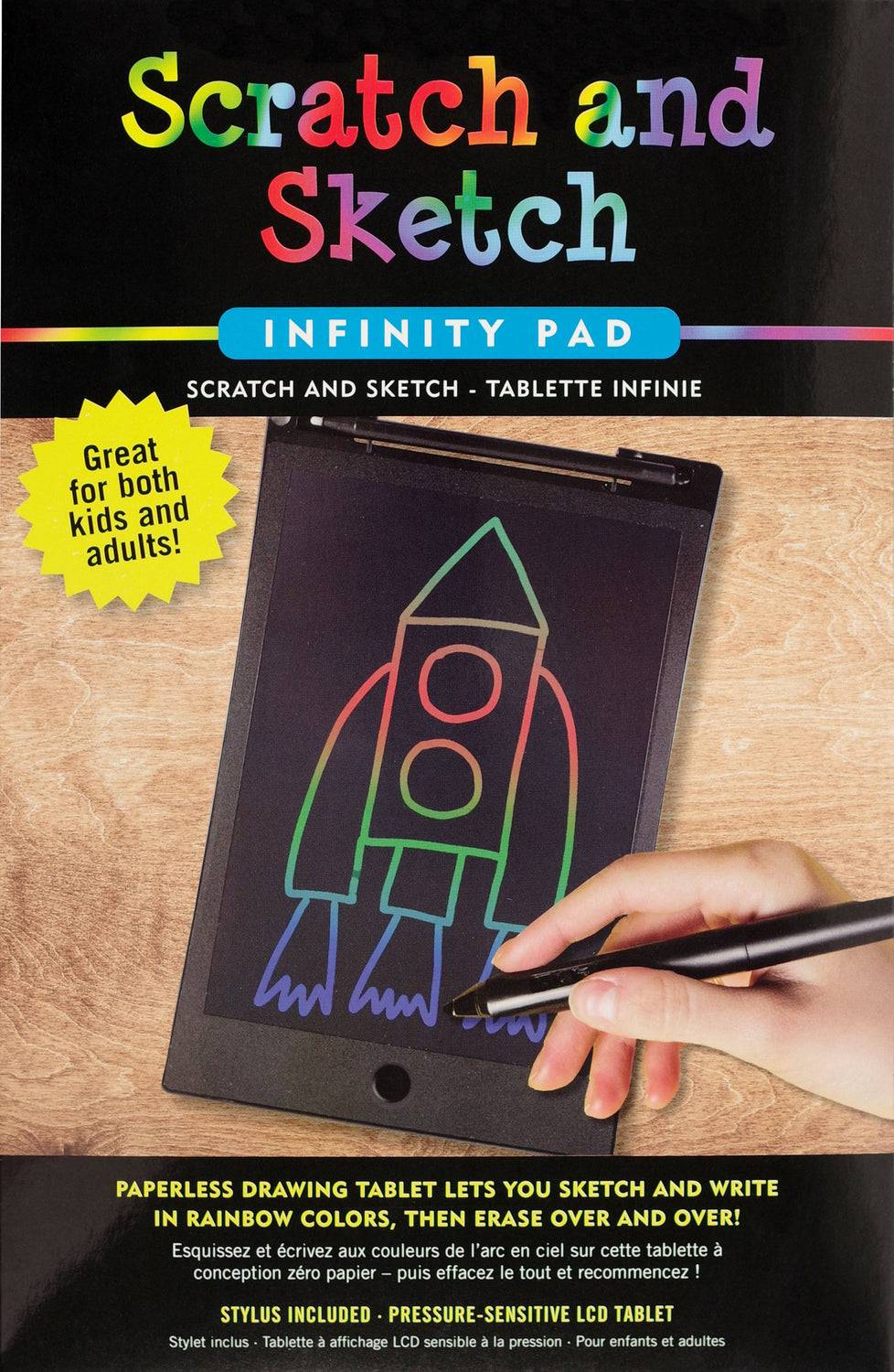 Scratch Sketch Infinity Pad - A Child's Delight