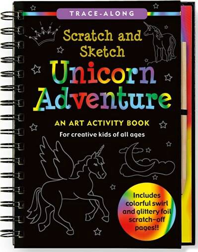 SCRATCH SKETCH UNICORN ADVEN - A Child's Delight
