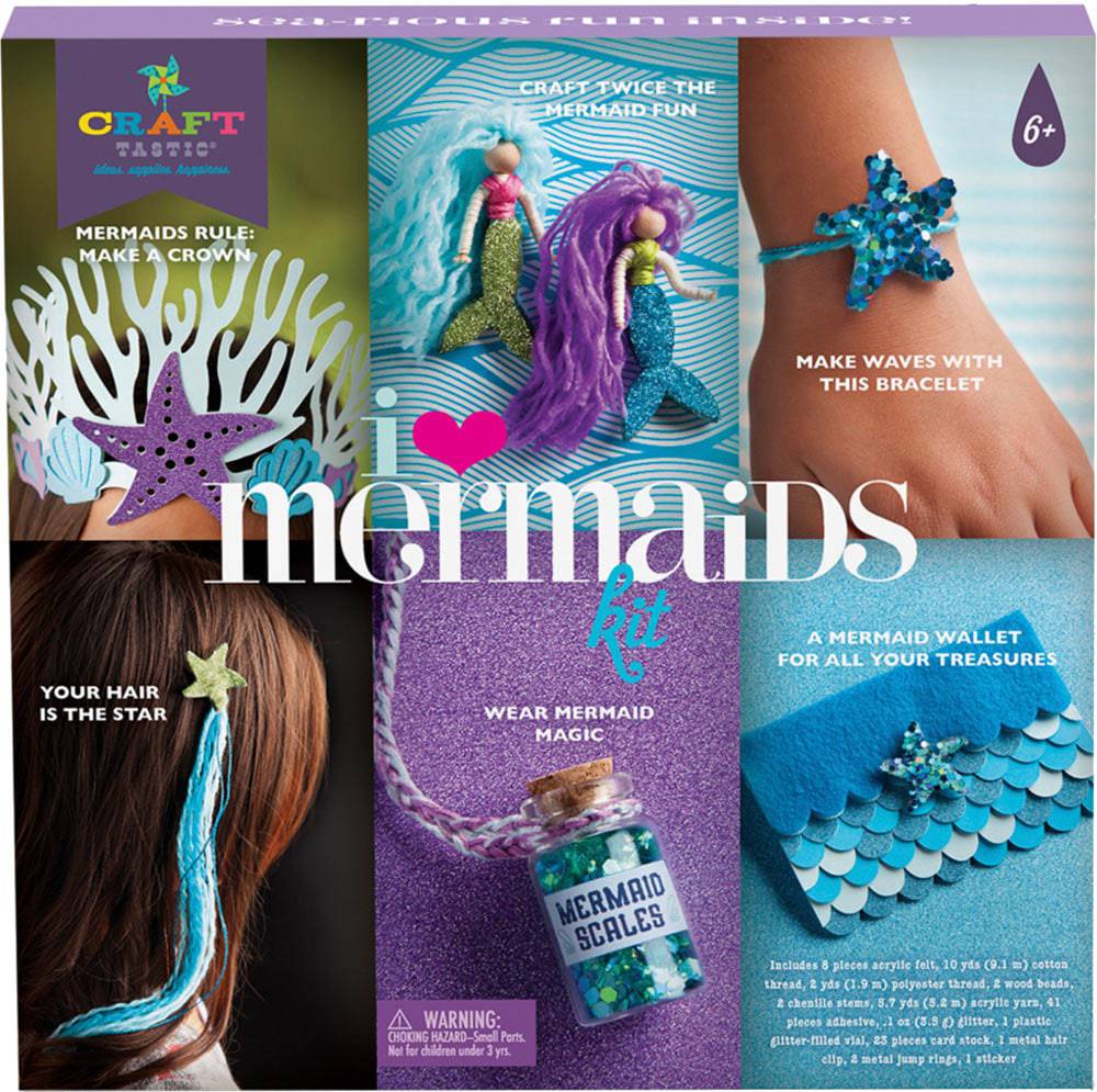 CT1762T I LOVE MERMAIDS KIT - A Child's Delight