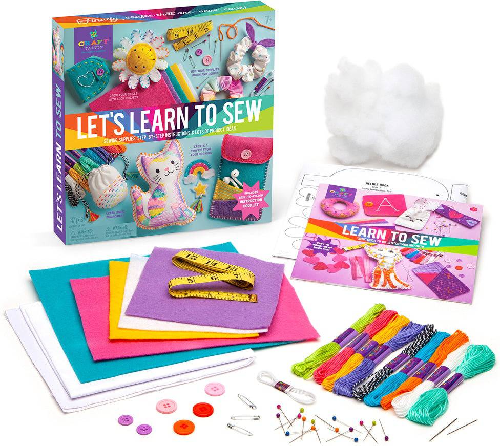 CT2169T LETS LEARN TO SEW - A Child's Delight