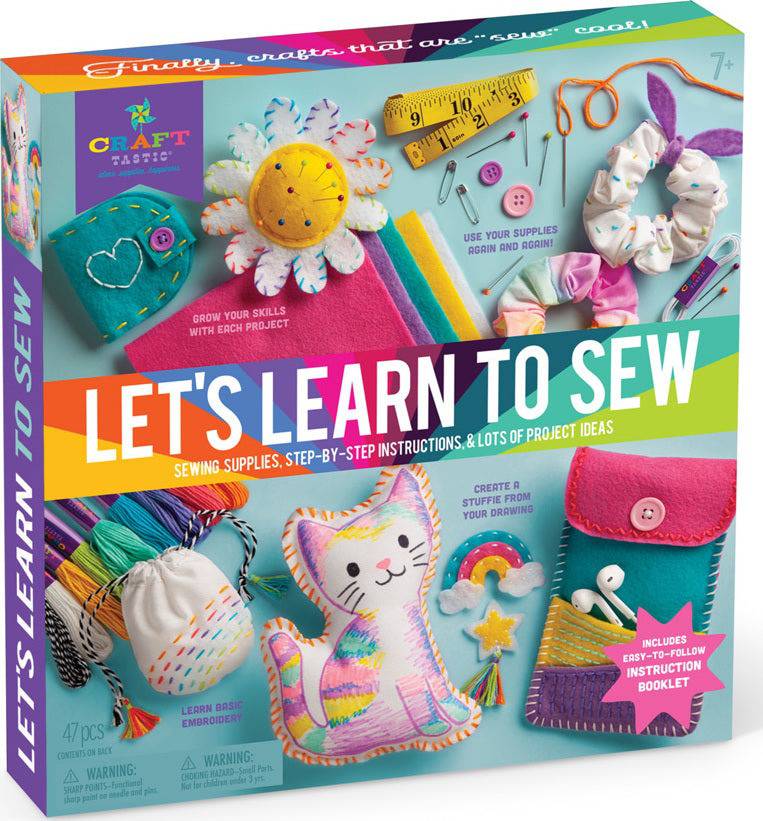 CT2169T LETS LEARN TO SEW - A Child's Delight