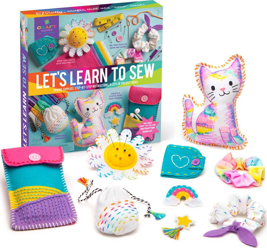 CT2169T LETS LEARN TO SEW - A Child's Delight