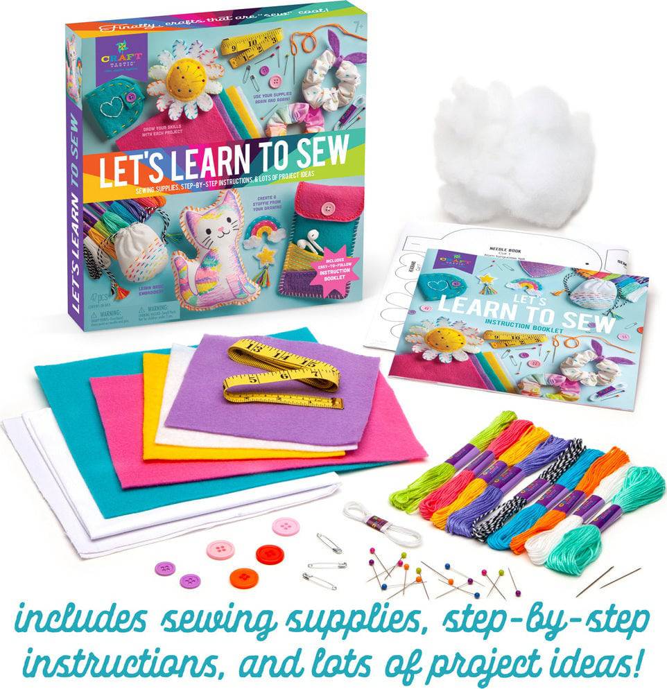 CT2169T LETS LEARN TO SEW - A Child's Delight