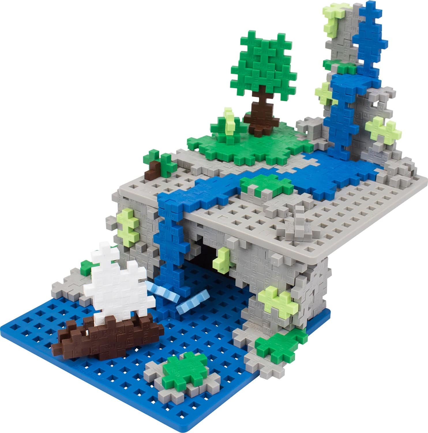 Baseplate Duo Gray/ Blue - A Child's Delight