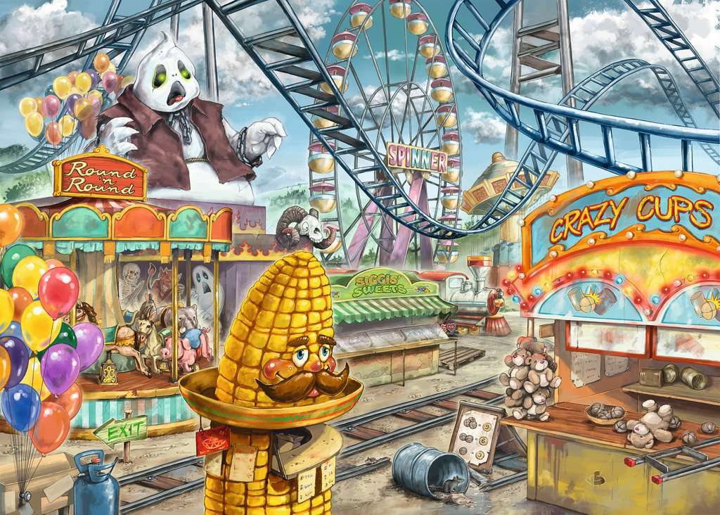 368Pc Amusement Park Escape - A Child's Delight