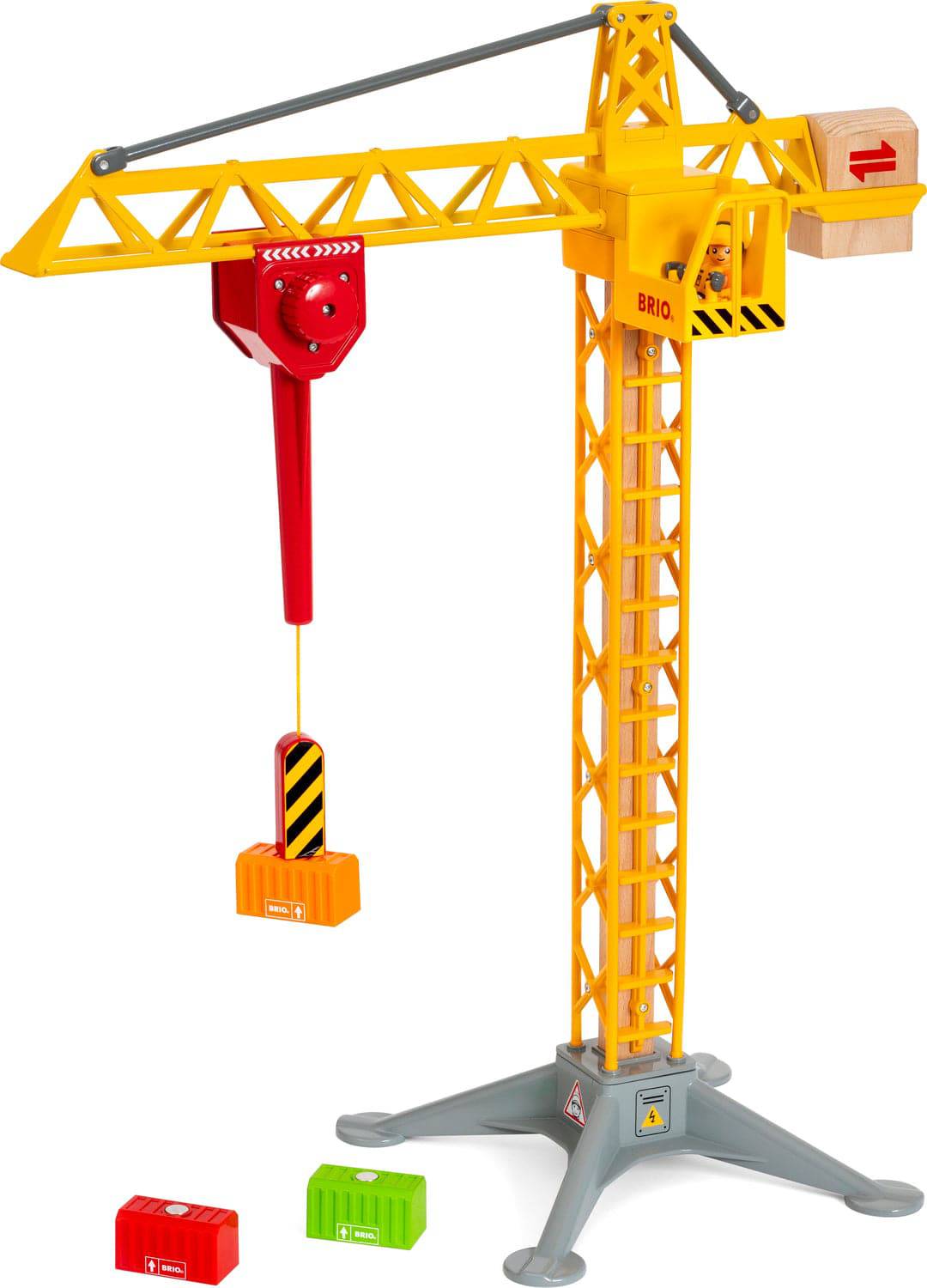 63383500 LIGHT UP CONSTR CRANE - A Child's Delight