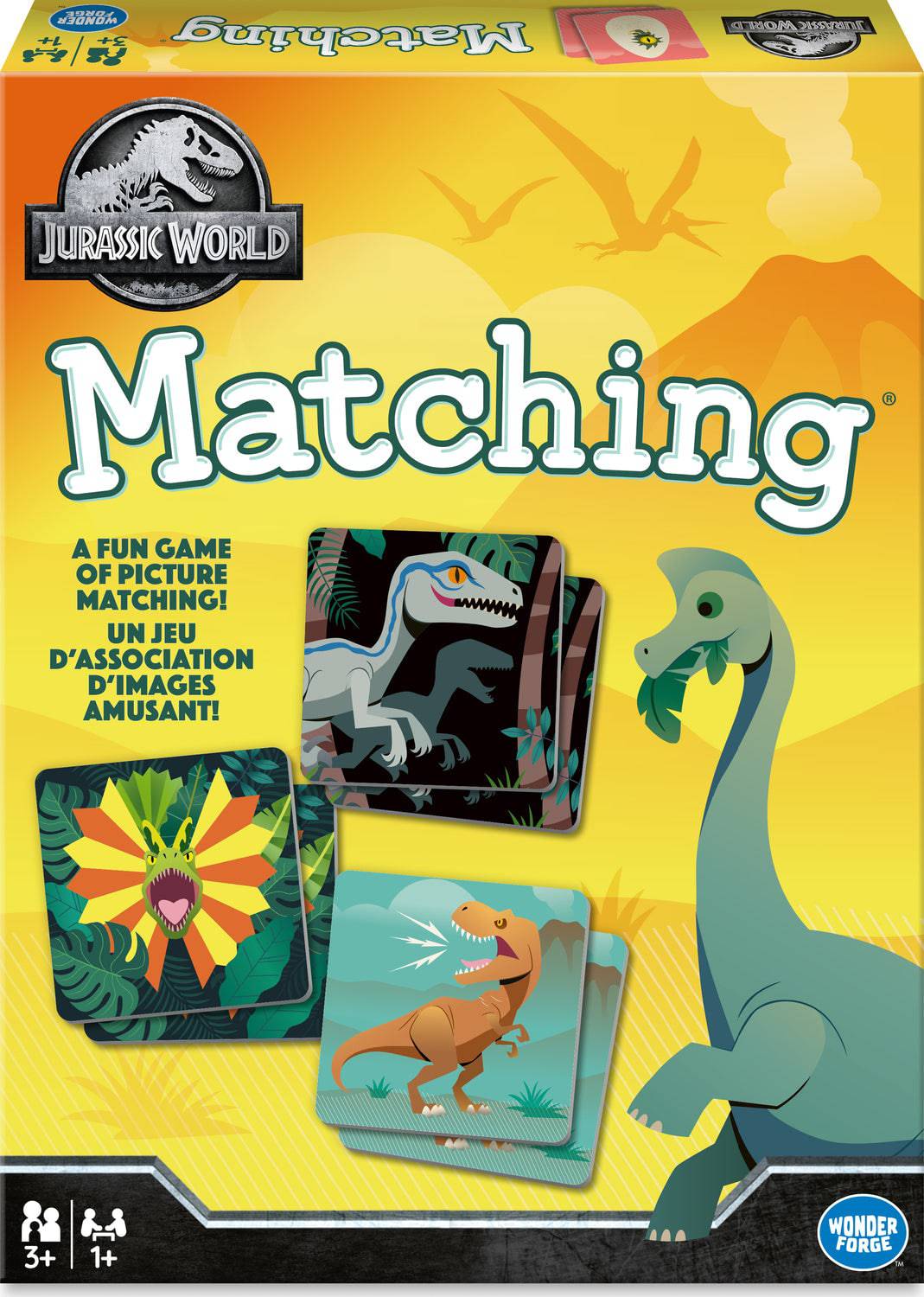 Jurassic Matching Game - A Child's Delight