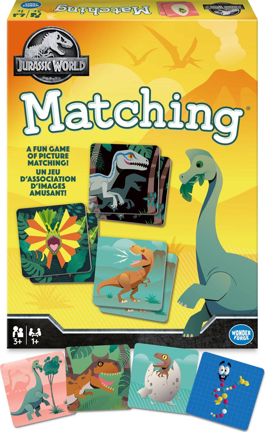 Jurassic Matching Game - A Child's Delight