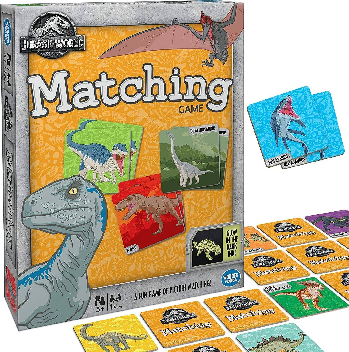 Jurassic Matching Game - A Child's Delight