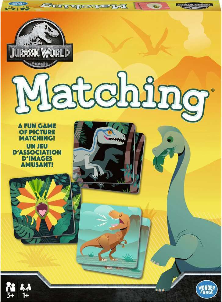 Jurassic Matching Game - A Child's Delight