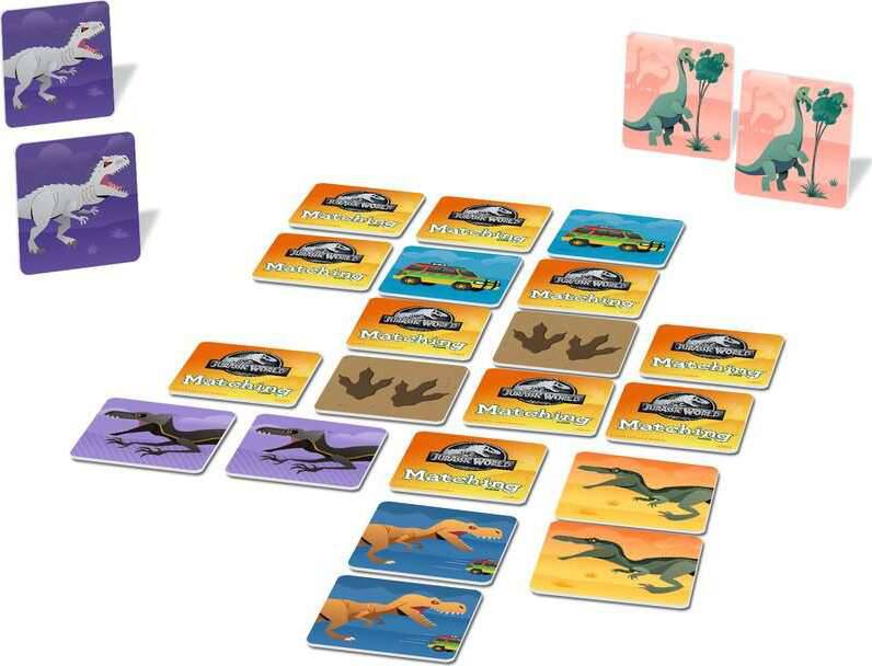 Jurassic Matching Game - A Child's Delight