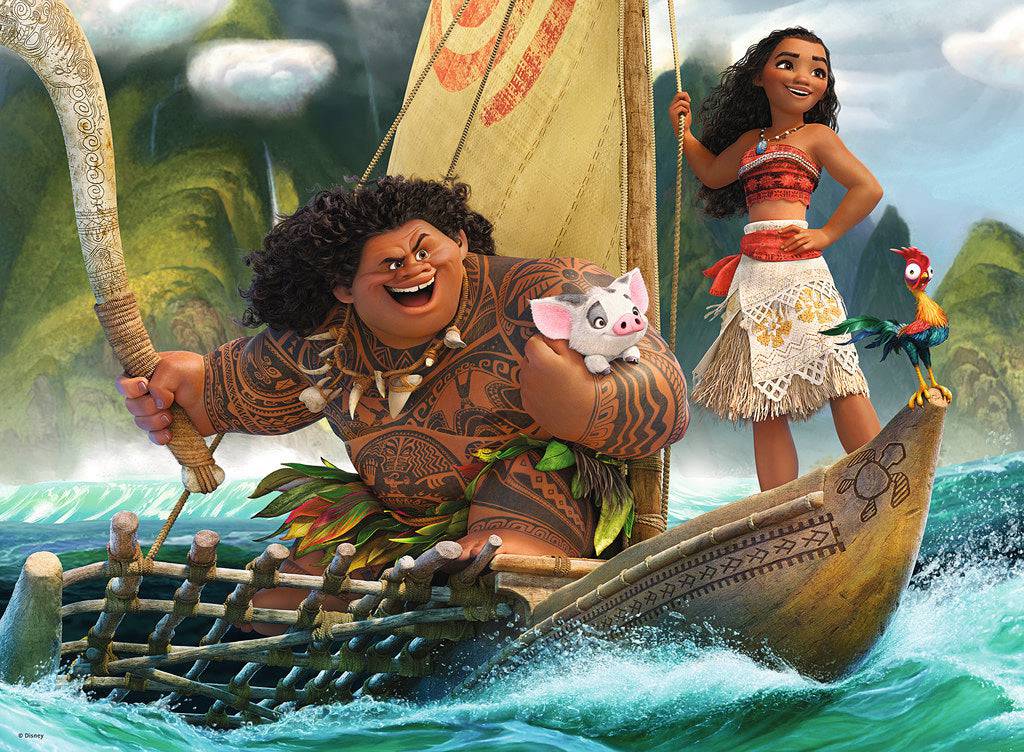 100Pc Moana and Maui - A Child's Delight