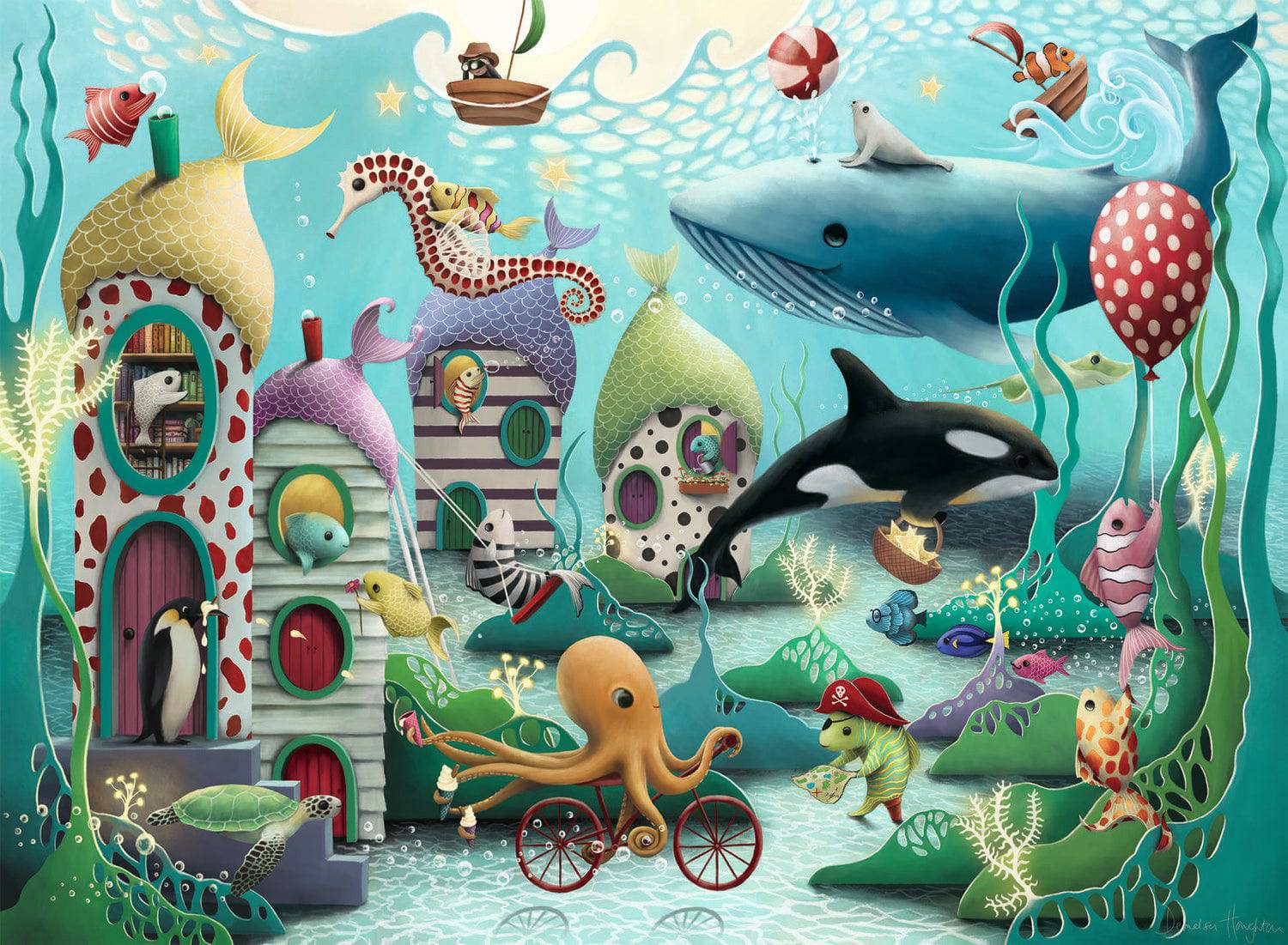 100Pc Underwater Wonders - A Child's Delight