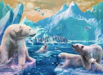 300Pc Polar Bear Kingdom - A Child's Delight
