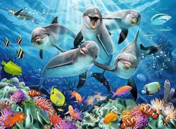 500Pc Dolphins Coral Reef - A Child's Delight