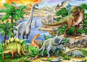 60Pc Prehistoric Life - A Child's Delight