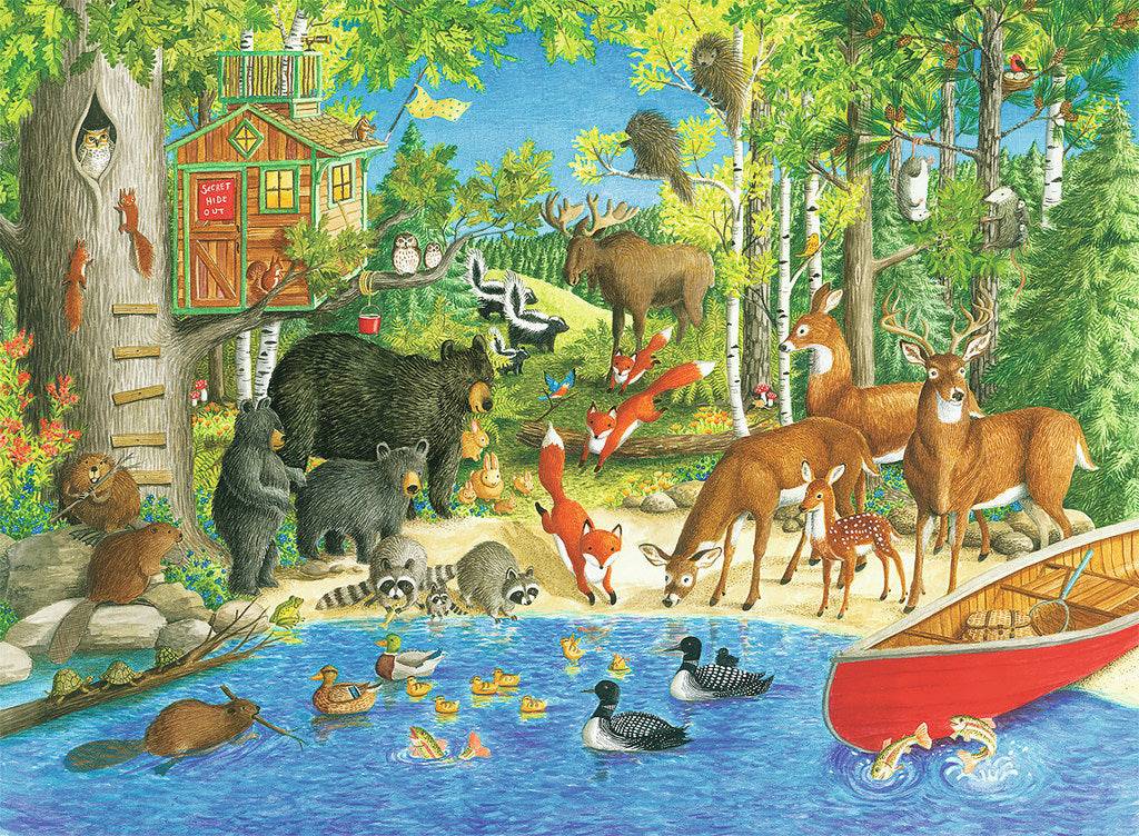 Woodland Friends 200PC - A Child's Delight