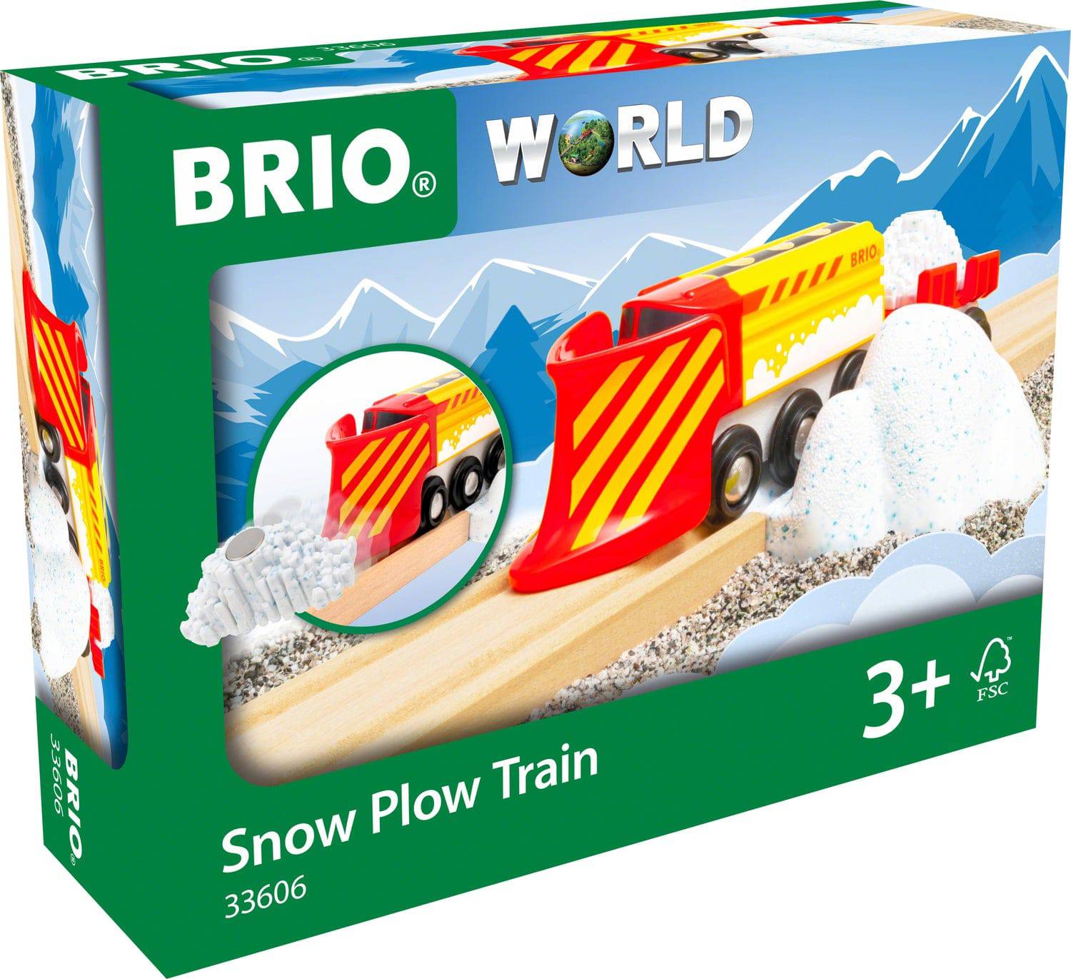 Snow Plow Train - A Child's Delight