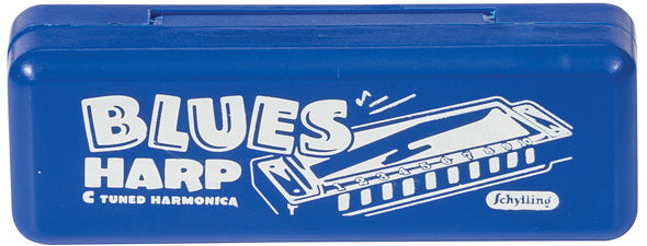 Blues Harmonica In Plastic Cas