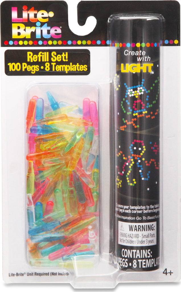 Refill Pack For Lite Brite - A Child's Delight