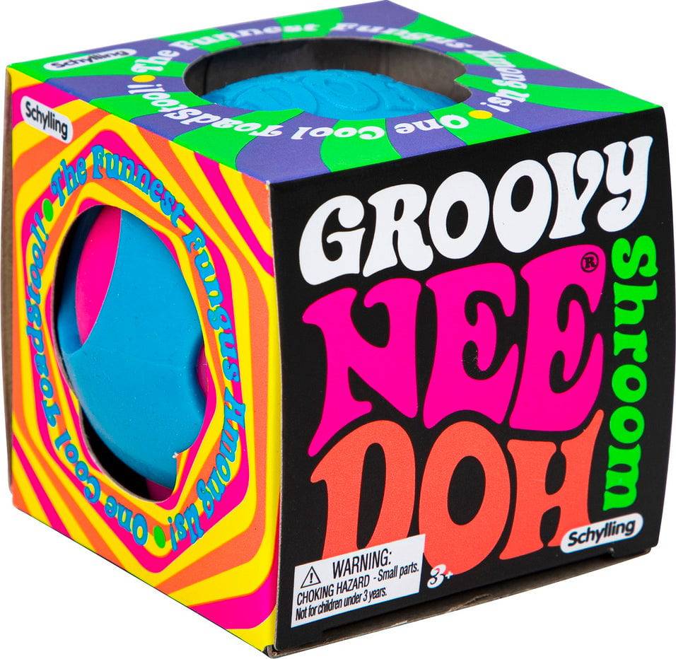 Groovy Shroom NeeDoh - A Child's Delight