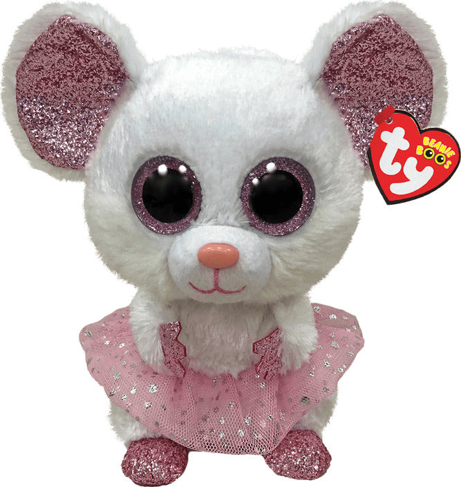 Nina, White Ballerina Mouse (assorted sizes)