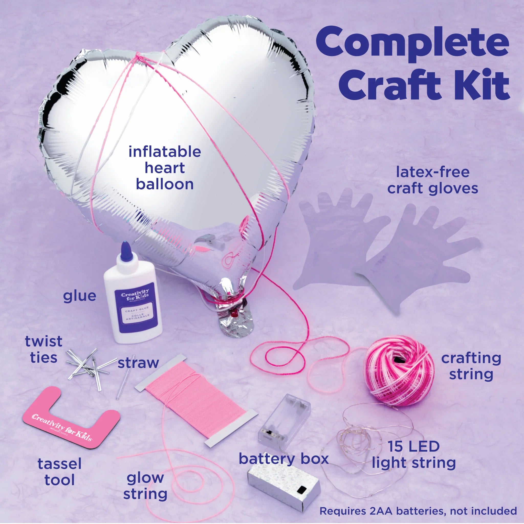String Art Heart Light - A Child's Delight