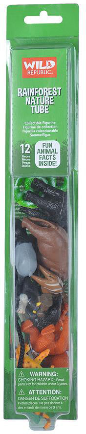 Tube of Rainforest Figurines