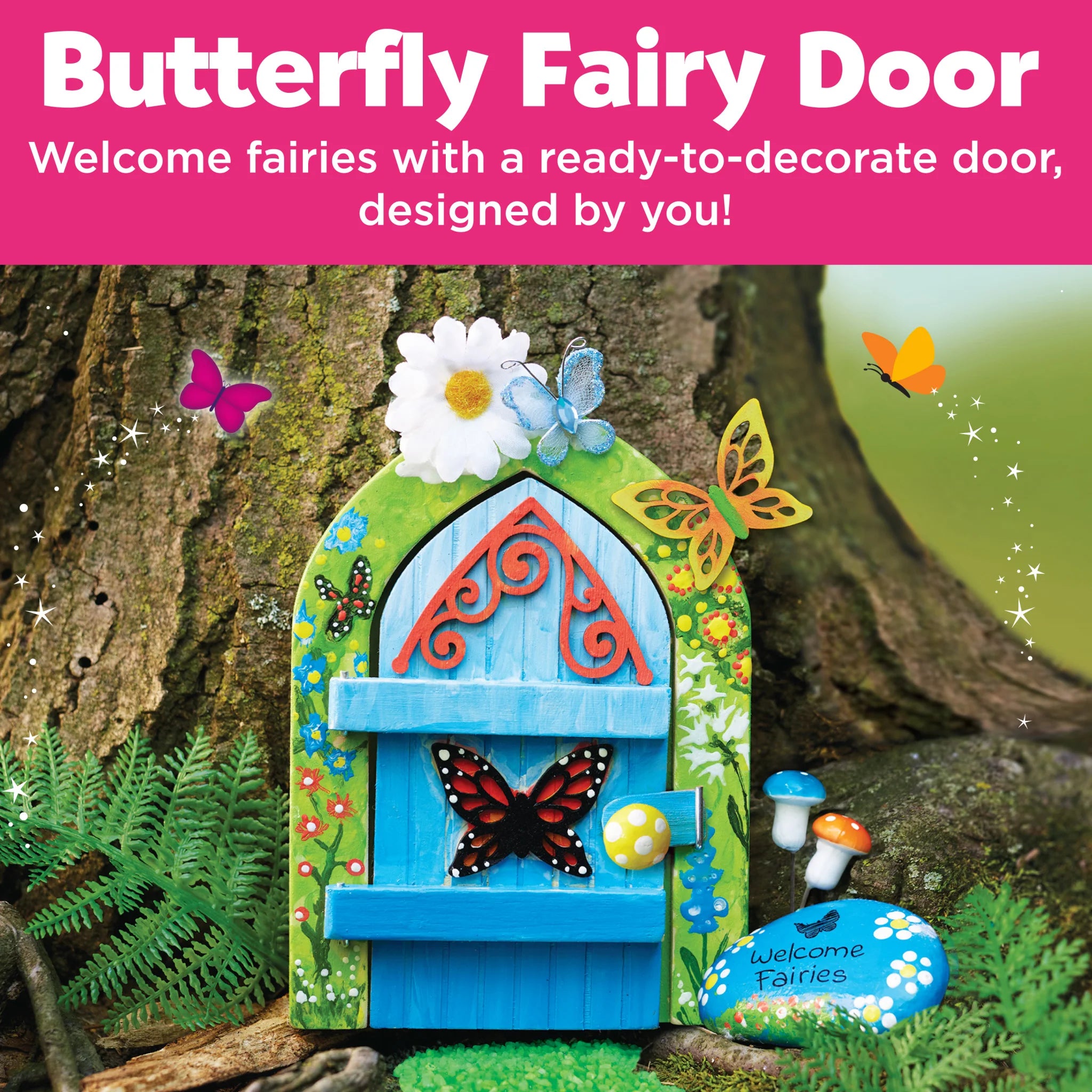 Butterfly Fairy Door - A Child's Delight