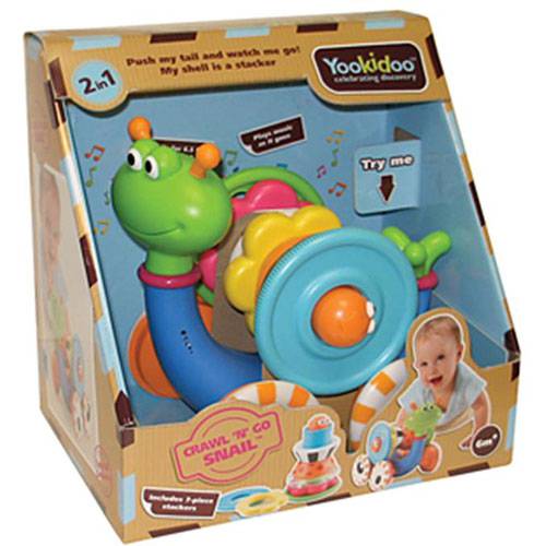 Crawl 'N' Go Snail - A Child's Delight